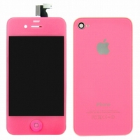 iPhone 4 Behuizing Incl. LCD Roze (voor en achterkant)