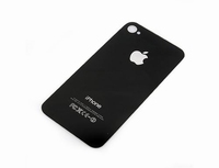 iPhone 4S Back Cover Zwart.